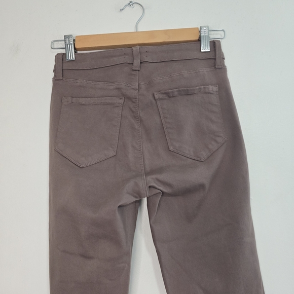 L'Agence brown skinny jeans classic stretchy fall Equestrian Preppy - Picture 7 of 9